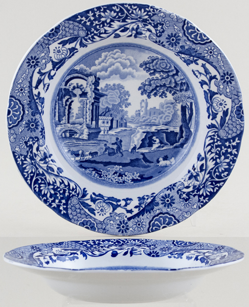 Dessert Dish with rim c1970